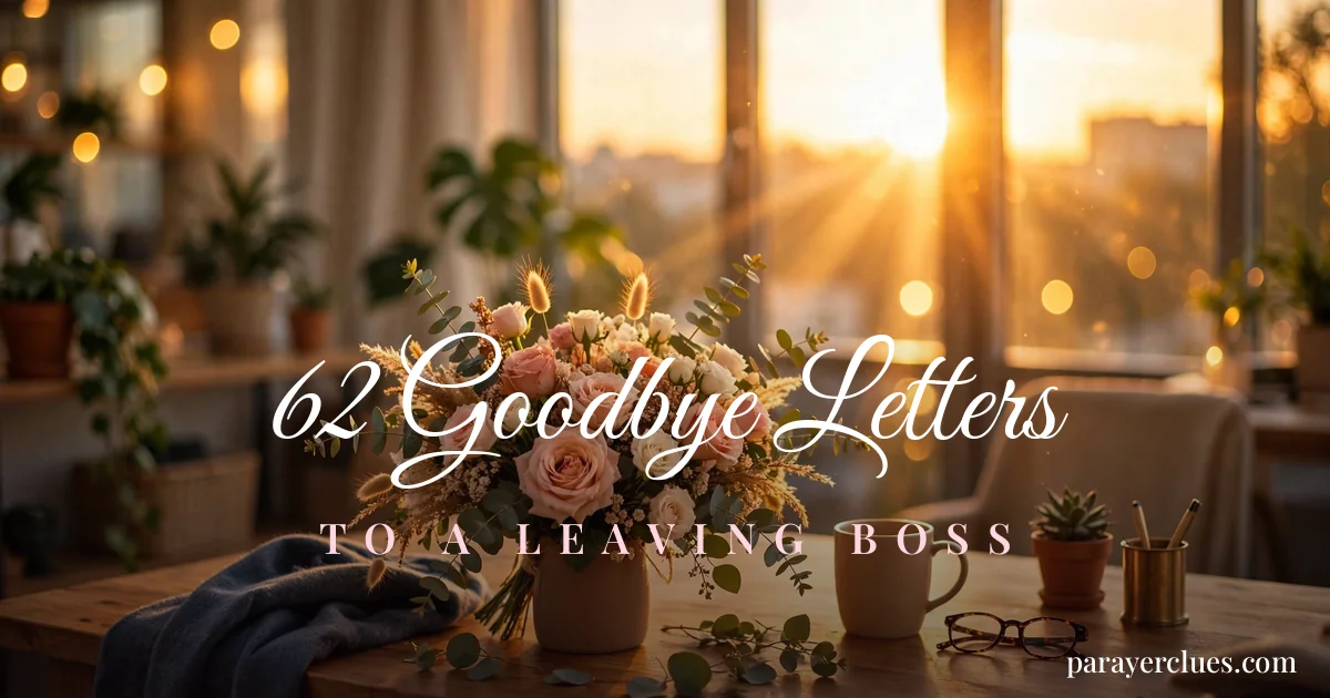 62 Goodbye Letters to a Leaving Boss