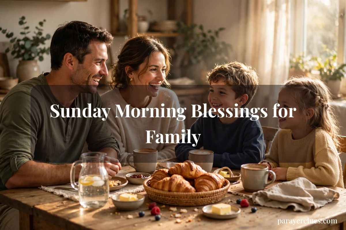 Sunday Morning Blessings for Family