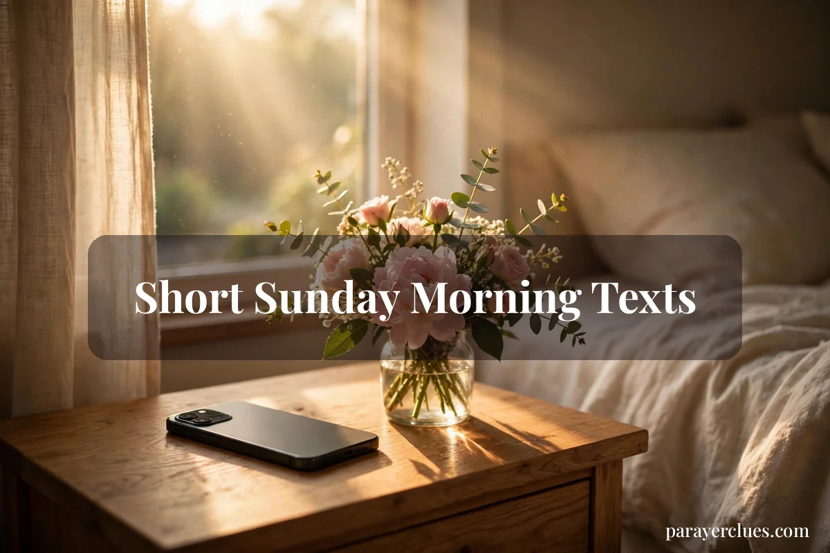 Short Sunday Morning Texts