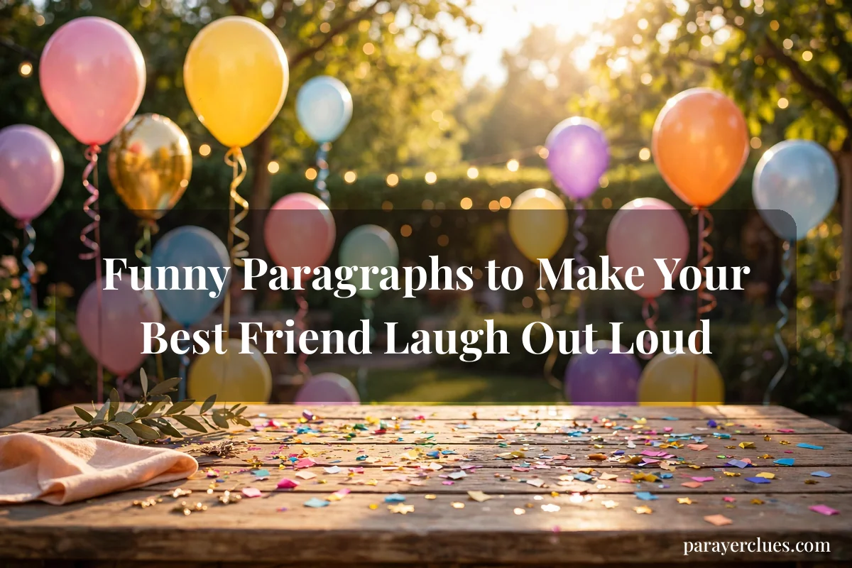 Funny Paragraphs to Make Your Best Friend Laugh Out Loud