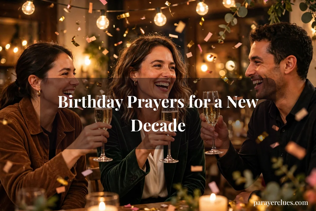 Birthday Prayers for a New Decade