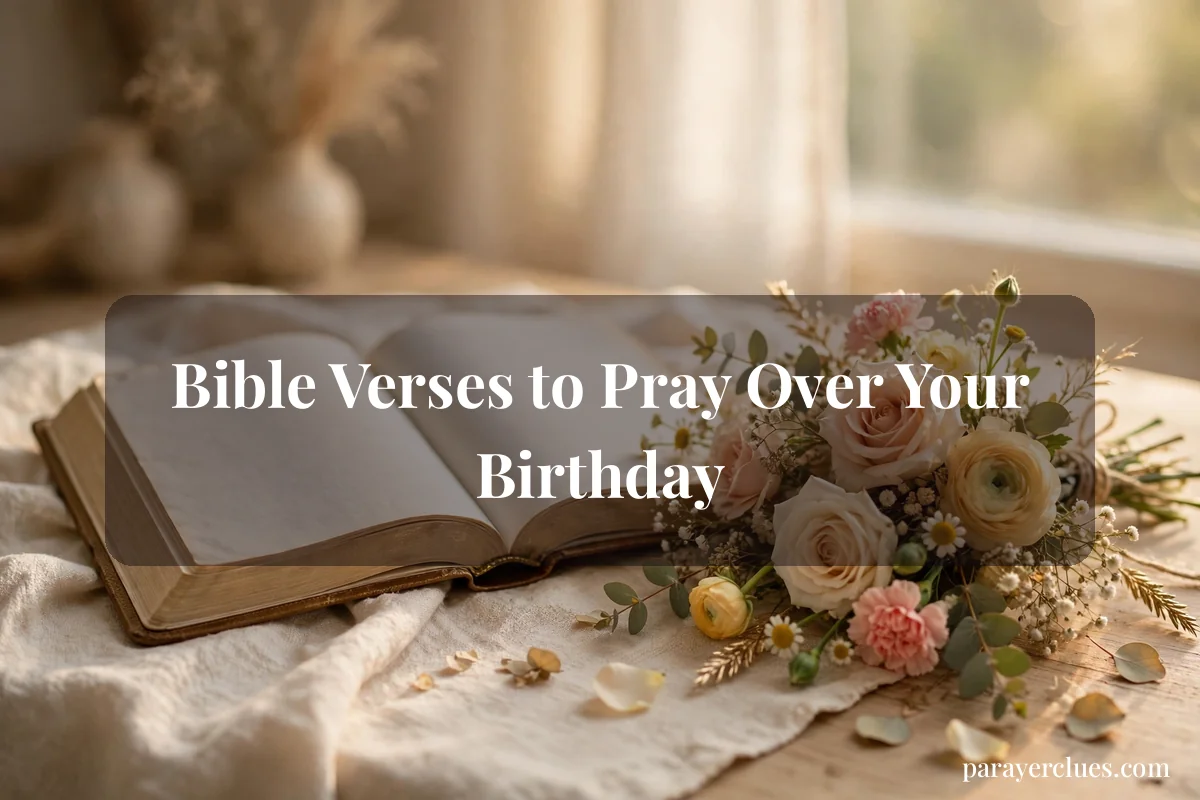 Bible Verses to Pray Over Your Birthday