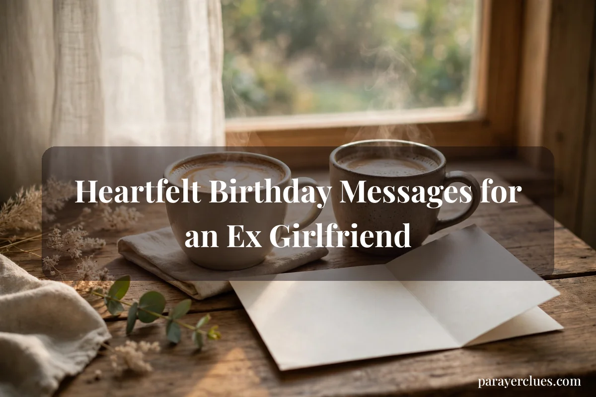 Heartfelt Birthday Messages for an Ex Girlfriend