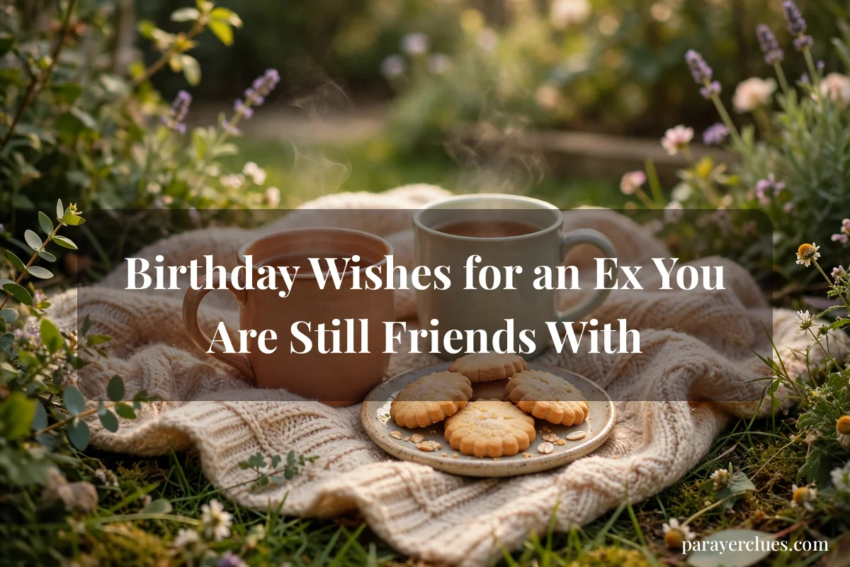 Birthday Wishes for an Ex You Are Still Friends With