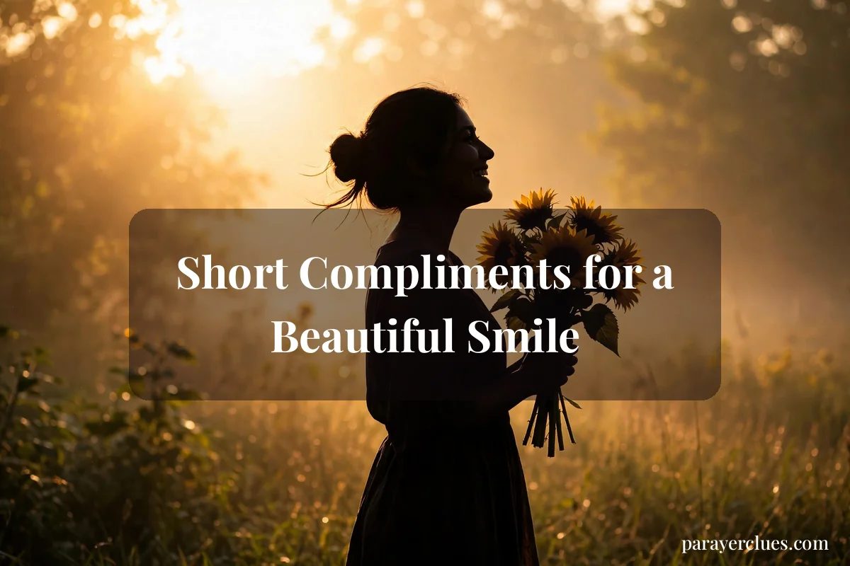 Short Compliments for a Beautiful Smile