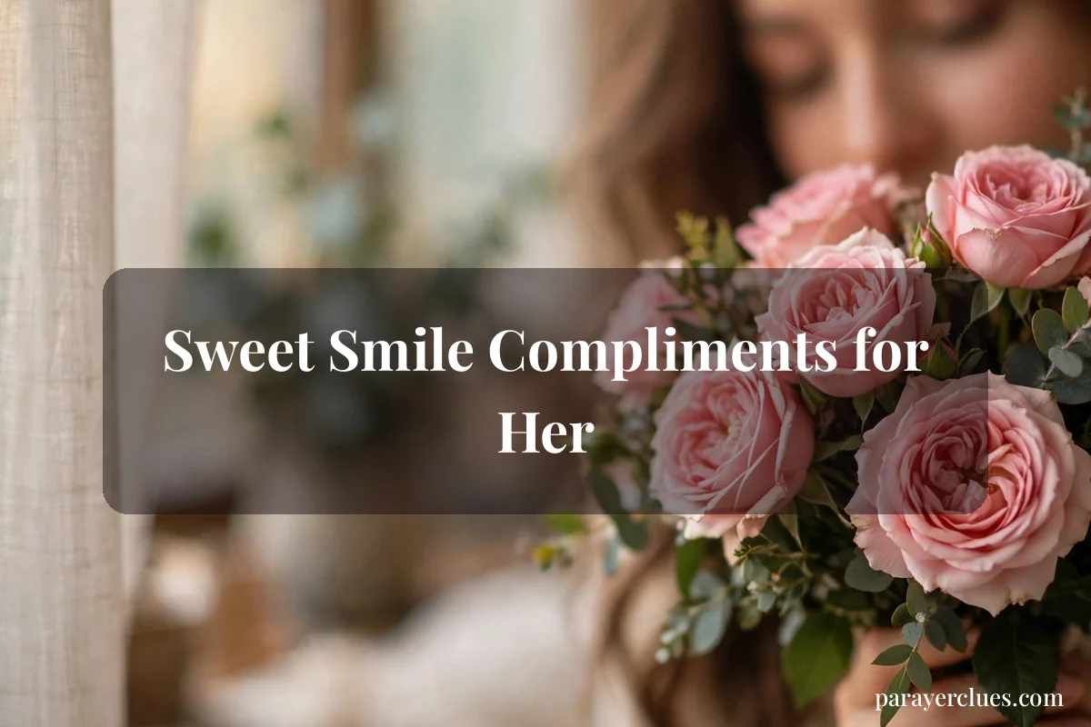 Sweet Smile Compliments for Her