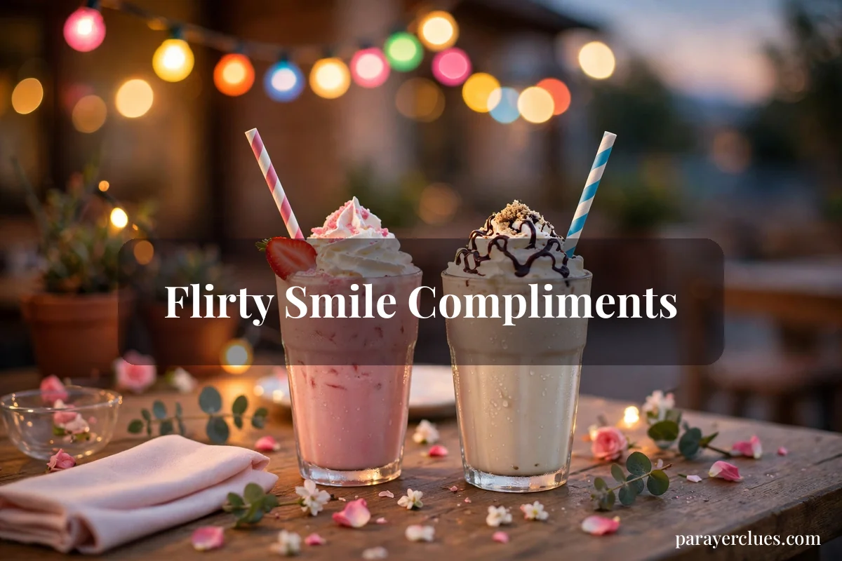 Flirty Smile Compliments