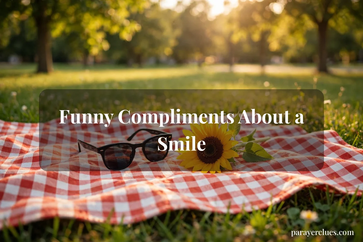 Funny Compliments About a Smile