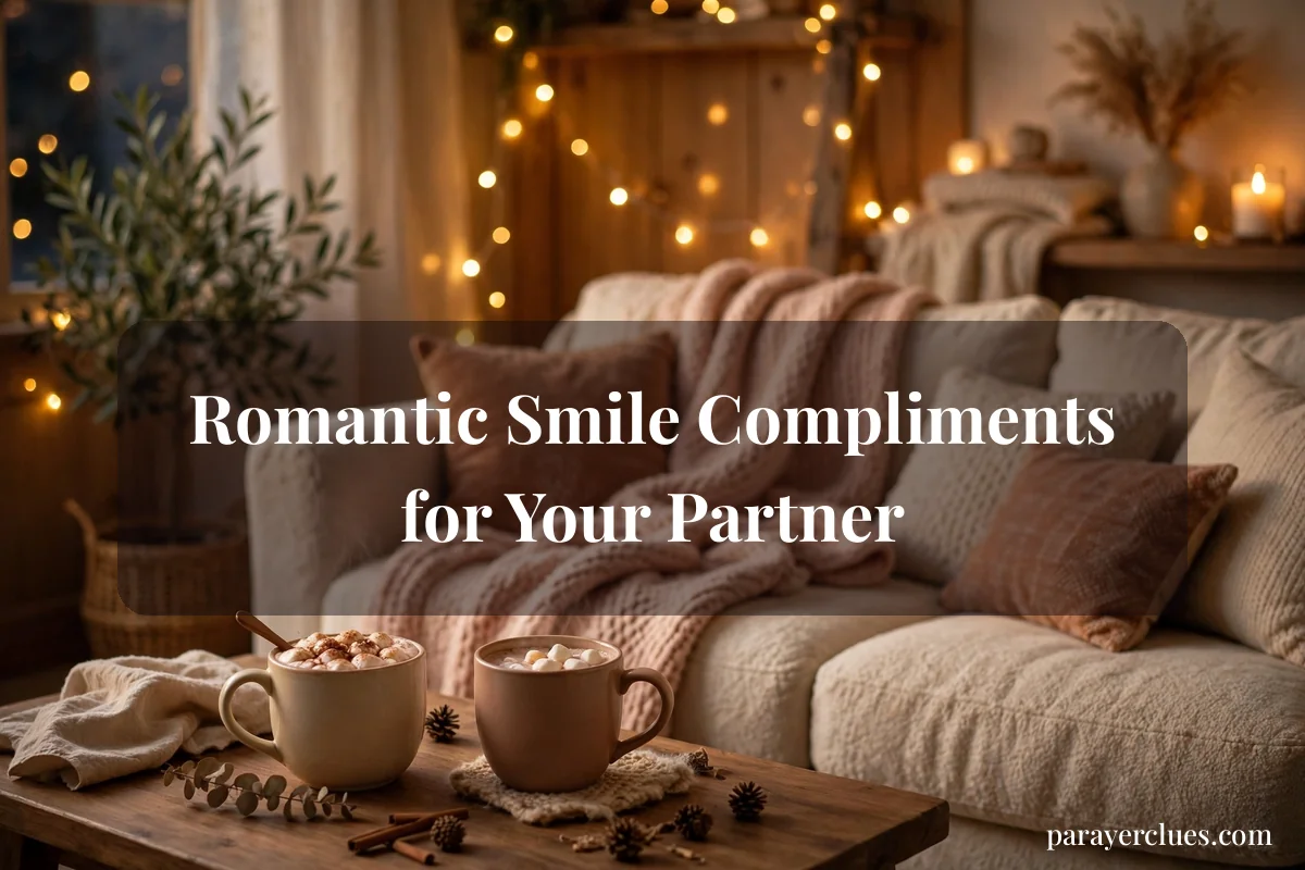 Romantic Smile Compliments for Your Partner