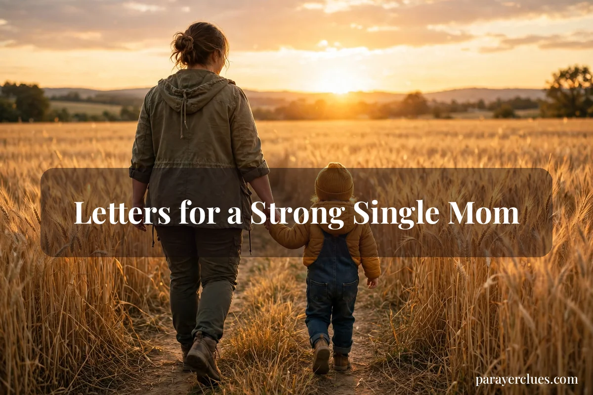 Letters for a Strong Single Mom