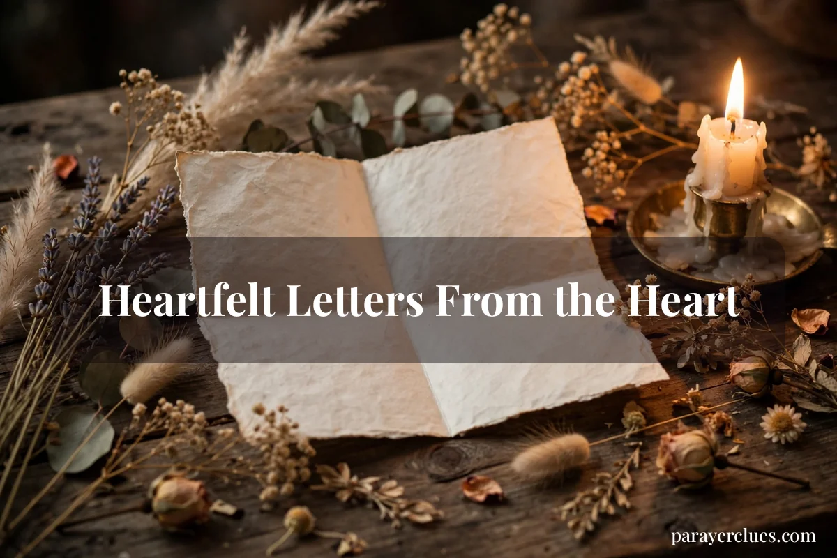 Heartfelt Letters From the Heart