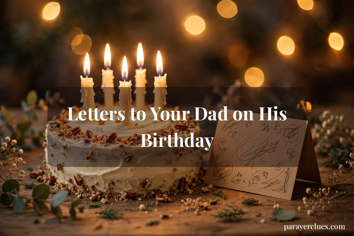 Letters to Your Dad on His Birthday
