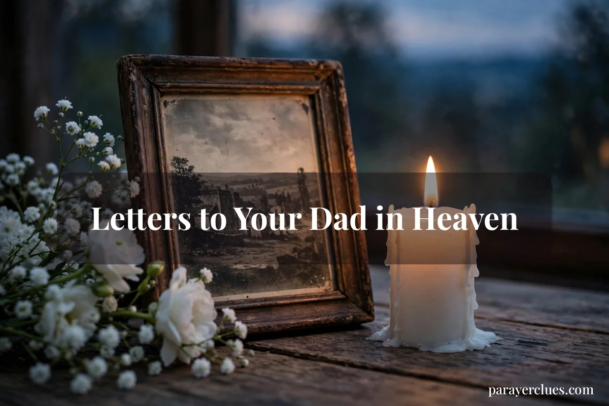 Letters to Your Dad in Heaven