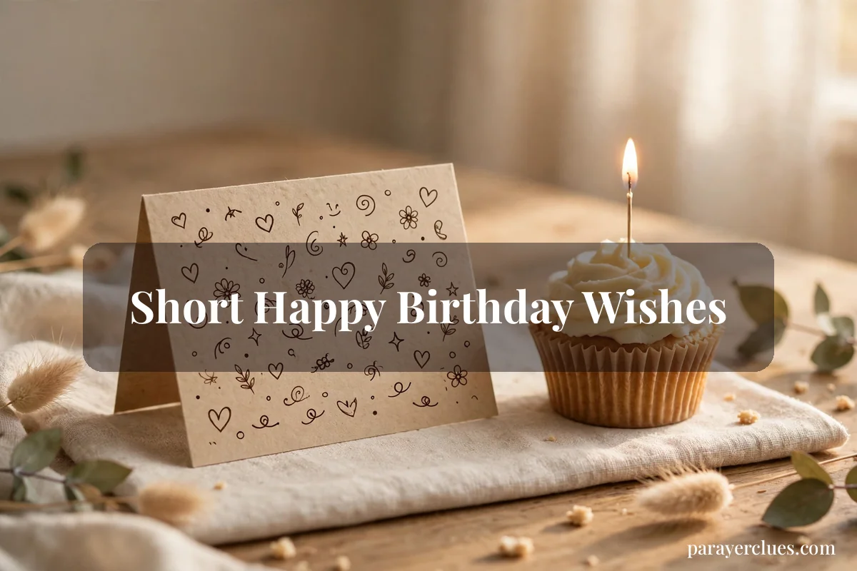 Short Happy Birthday Wishes