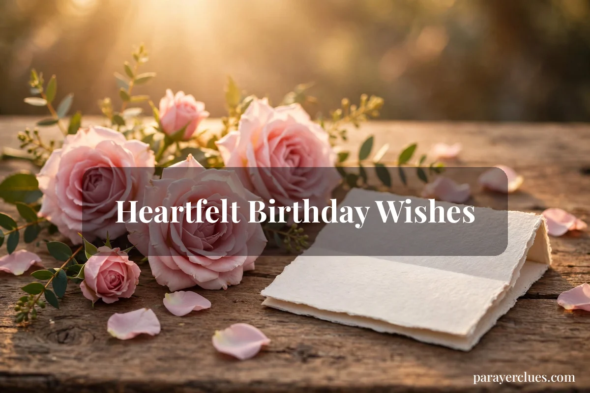 Heartfelt Birthday Wishes