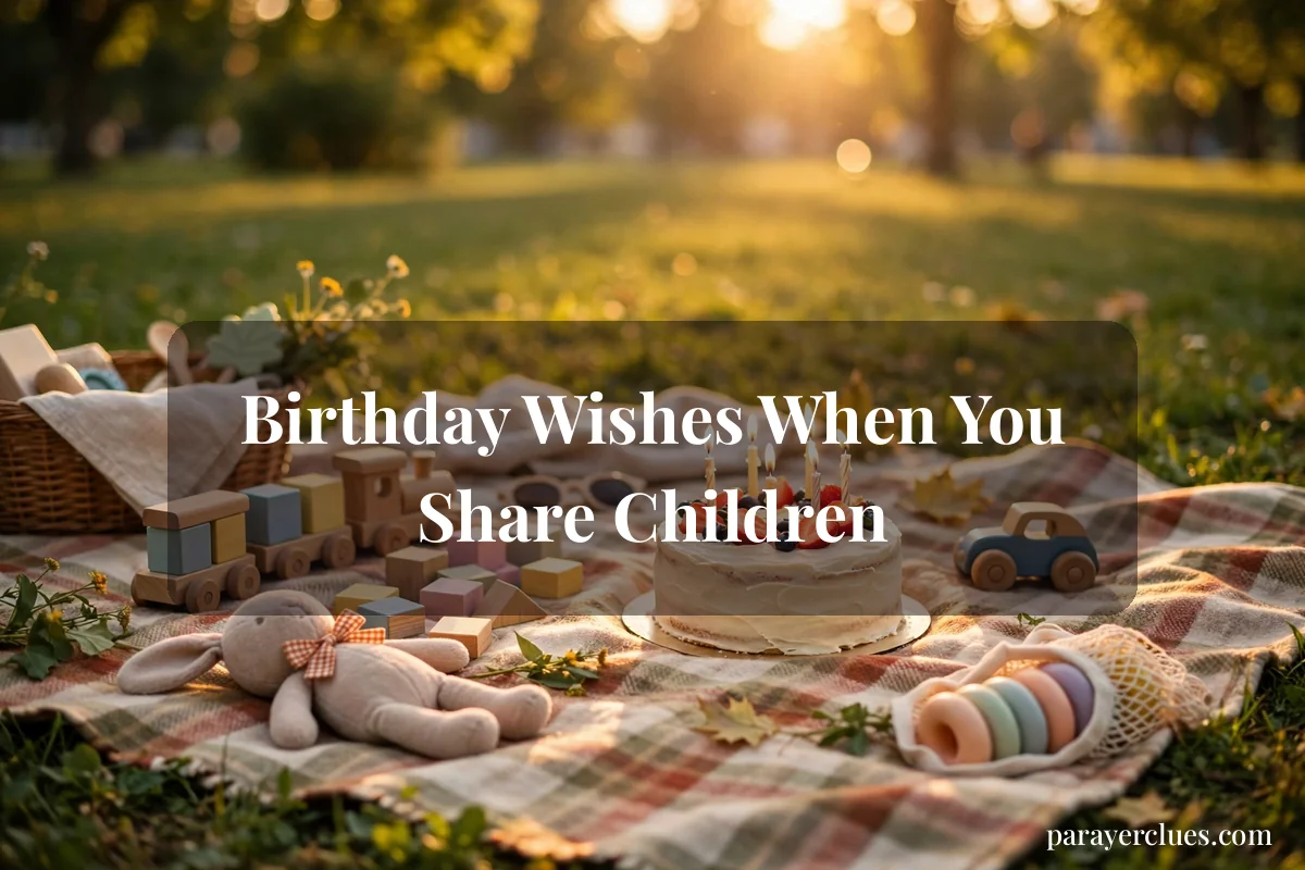 Birthday Wishes When You Share Children