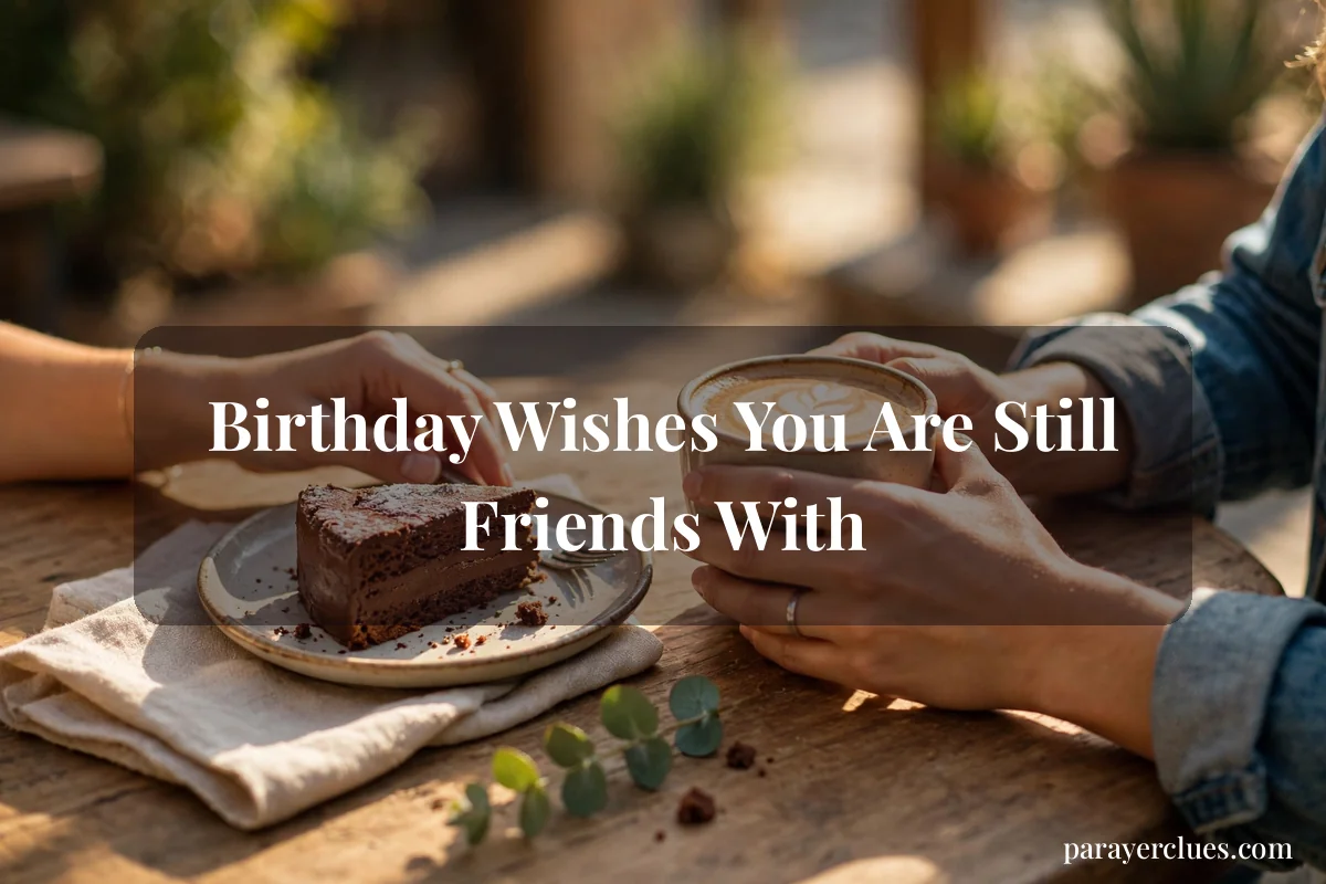 Birthday Wishes You Are Still Friends With
