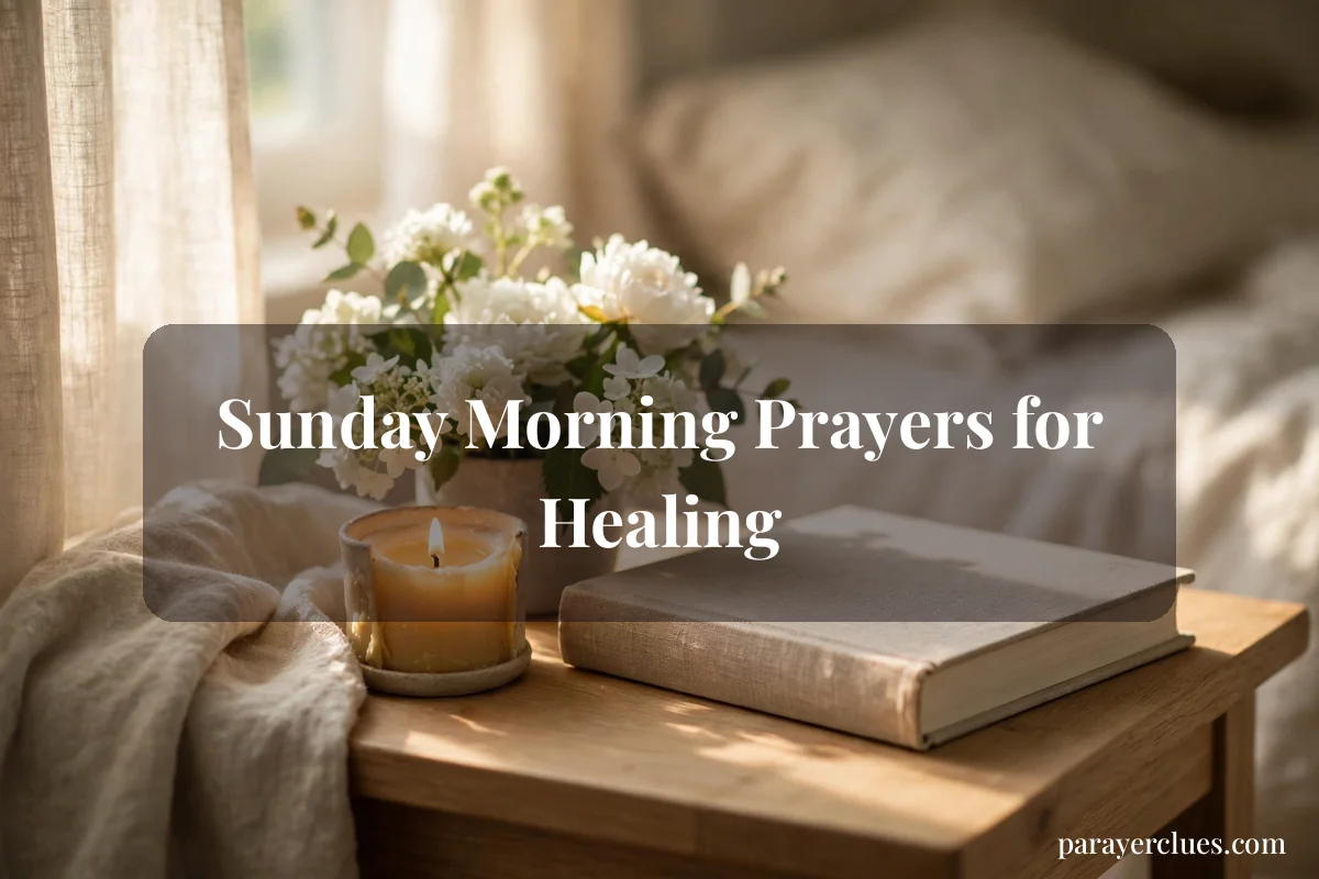 Sunday Morning Prayers for Healing