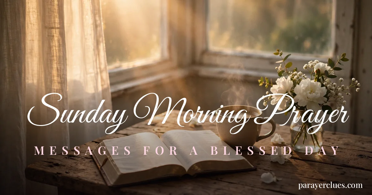 Sunday Morning Prayer