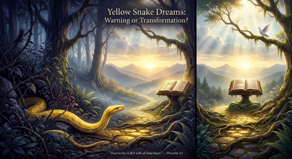 Are Yellow Snake Dreams a Warning or a Sign of Transformation