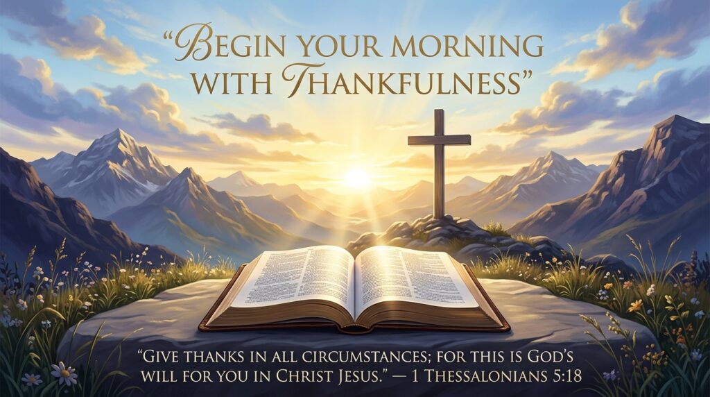 Morning Prayer to Begin the Day With Faith