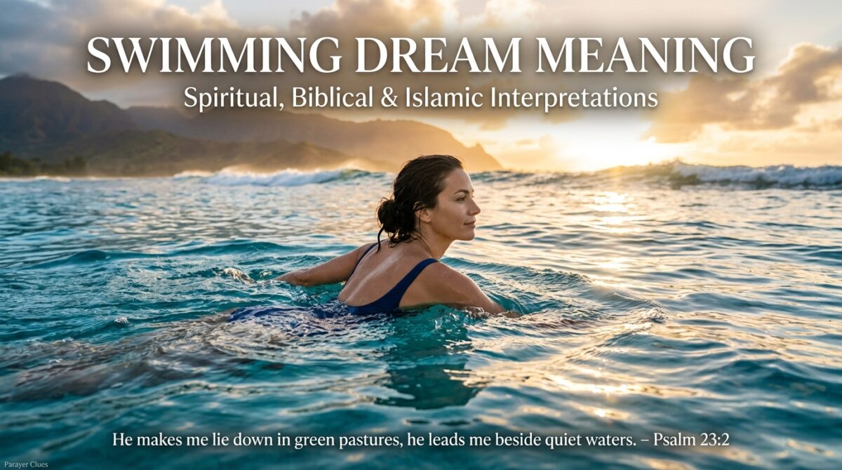 Swimming Dream Meaning Discover the Spiritual, Biblical and Islamic Messages