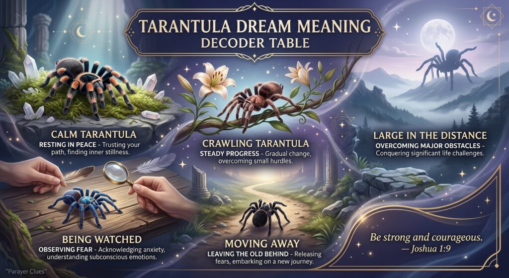 Tarantula Dream Decoder Table