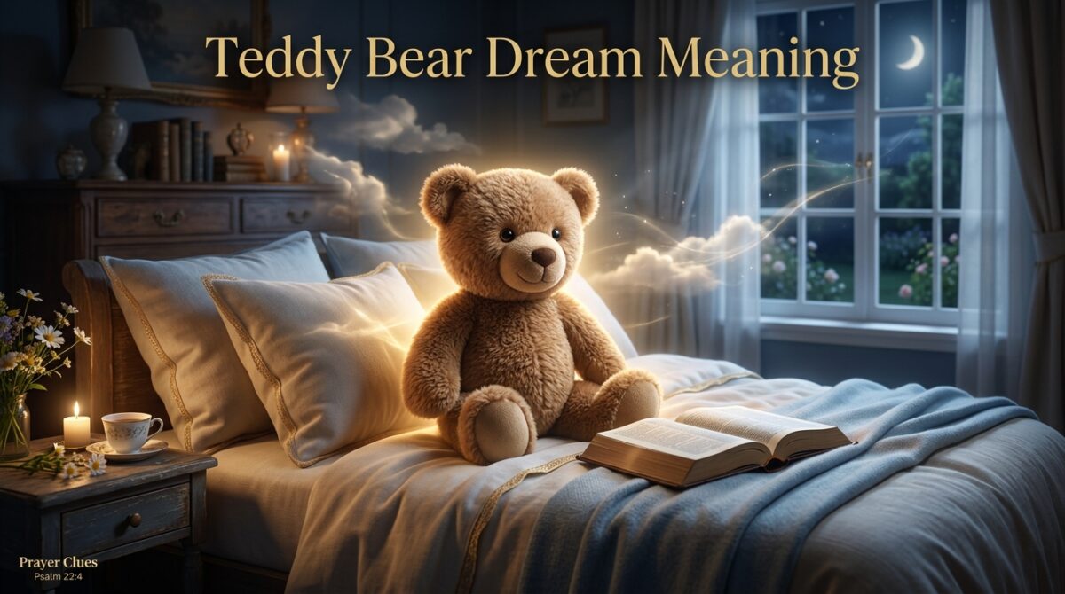 Teddy Bear Dream Meaning Spiritual, Biblical and Hidden Messages