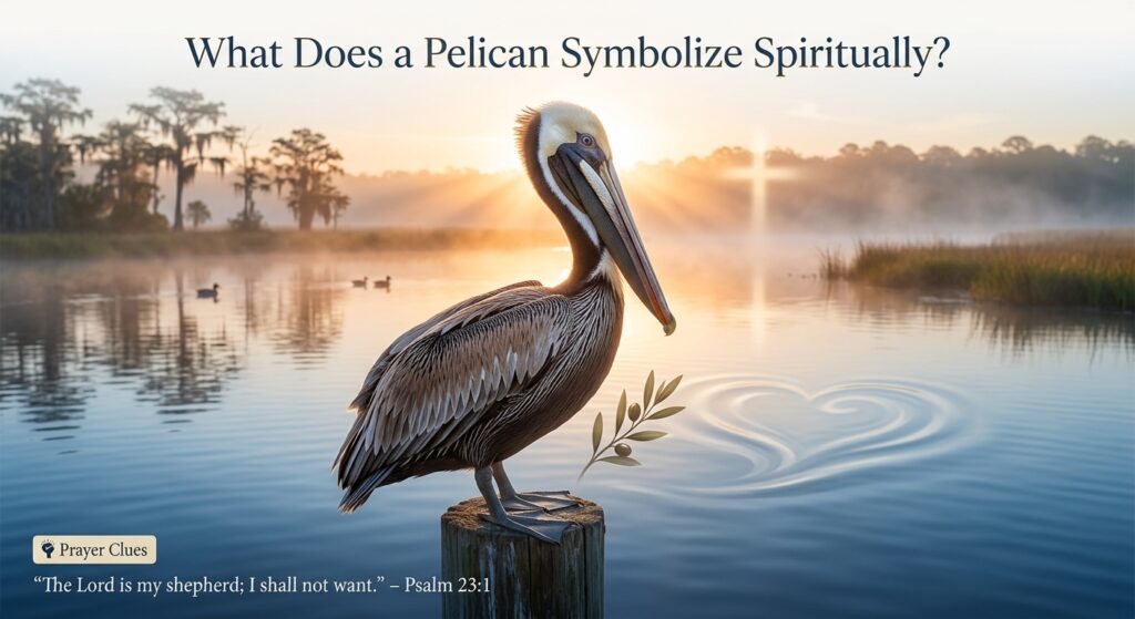 What Does a Pelican Symbolize Spiritually