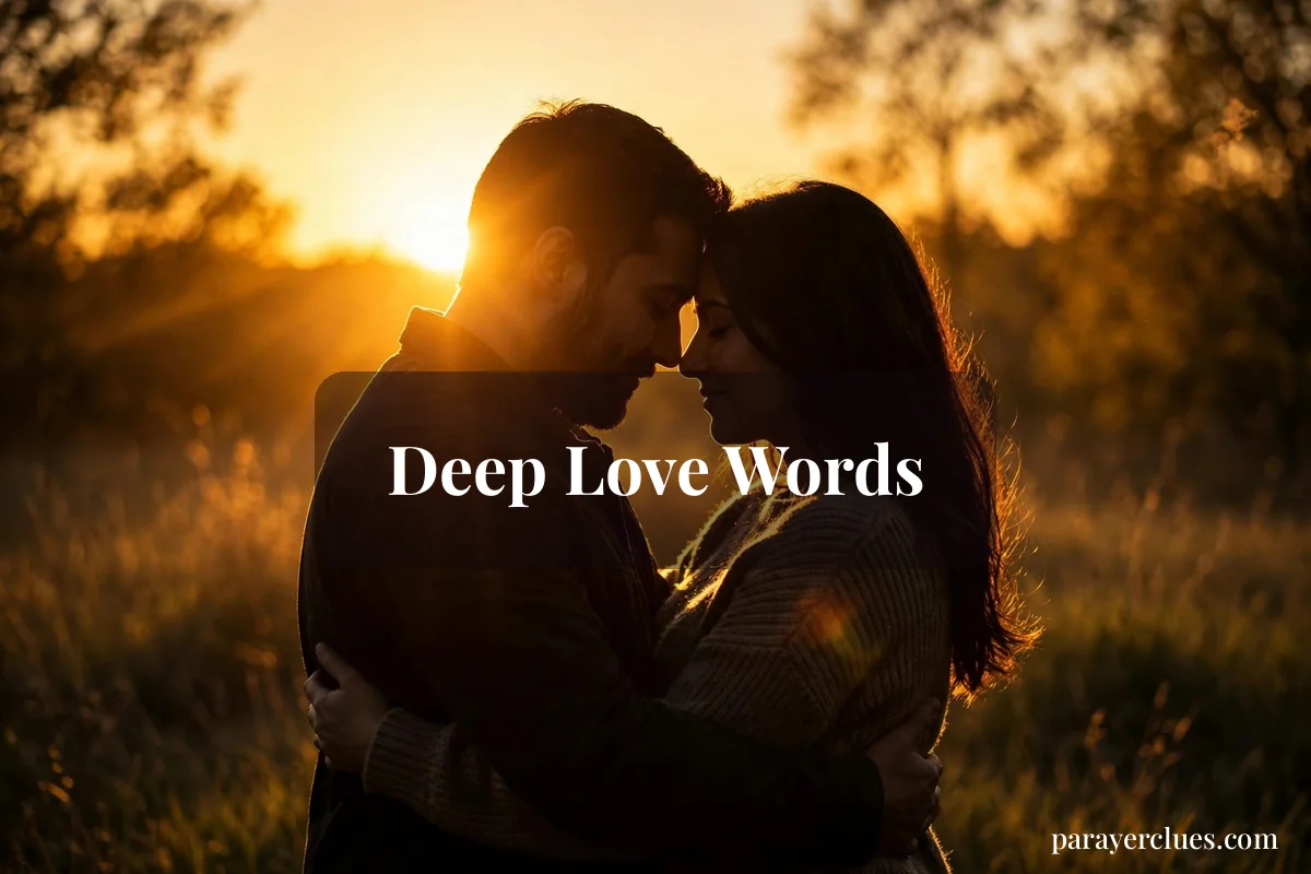Deep Love Words