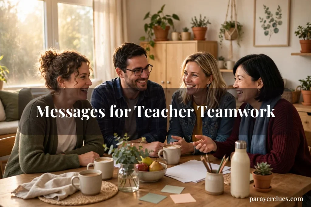 Messages for Teacher Teamwork