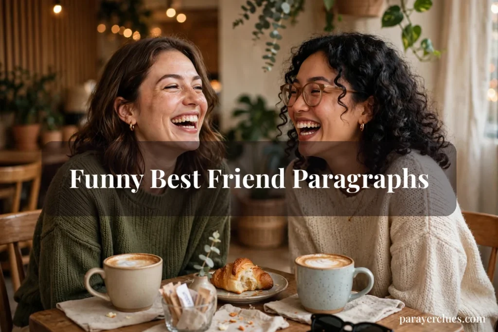 Funny Best Friend Paragraphs