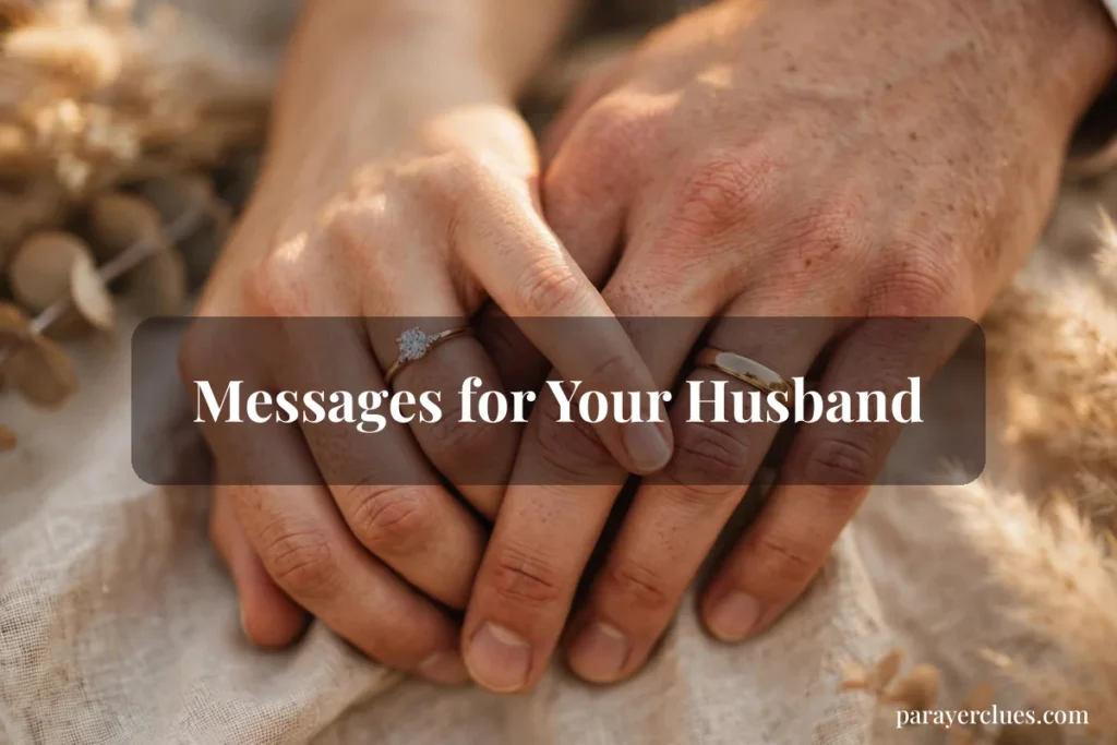 Messages for Your Husband