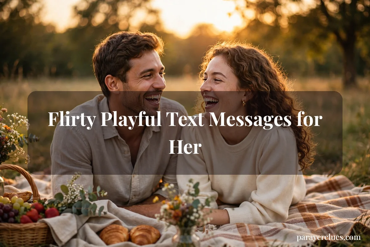Flirty Playful Text Messages for Her