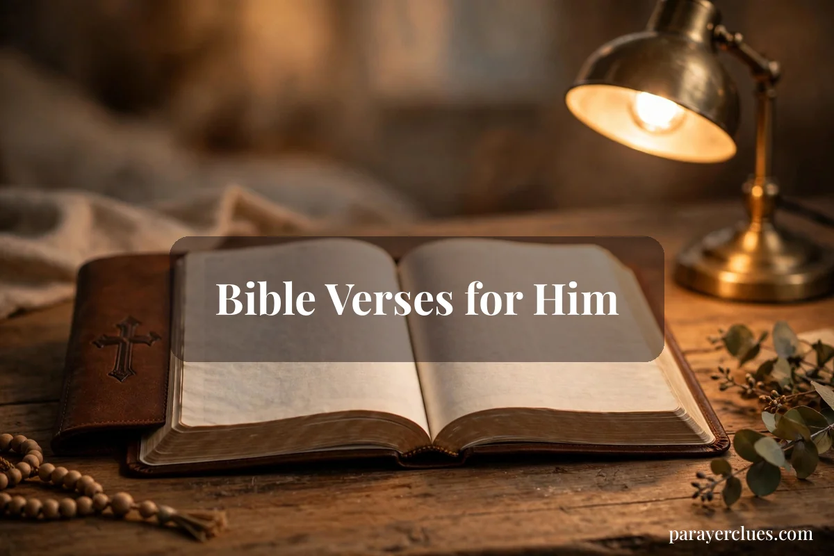 Bible Verses for Him