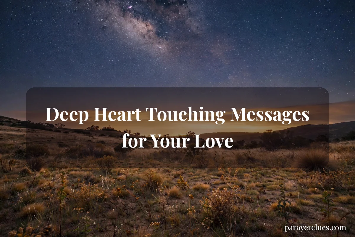 Deep Heart Touching Messages for Your Love