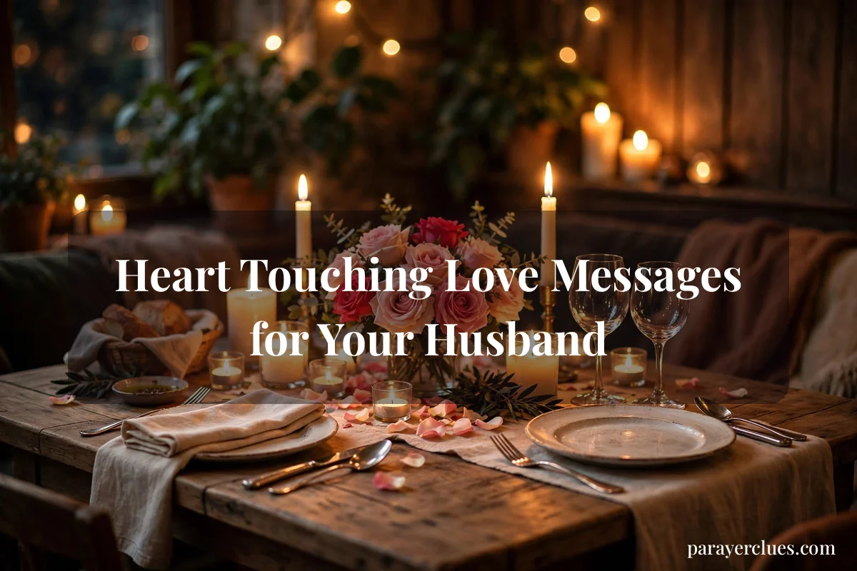 Heart Touching Love Messages for Your Husband