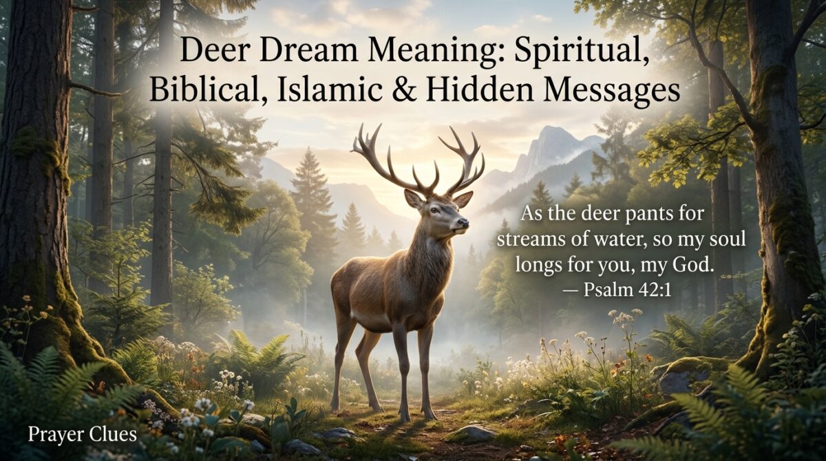 dear-dream-meaning.Spiritual Biblical and hidden messages