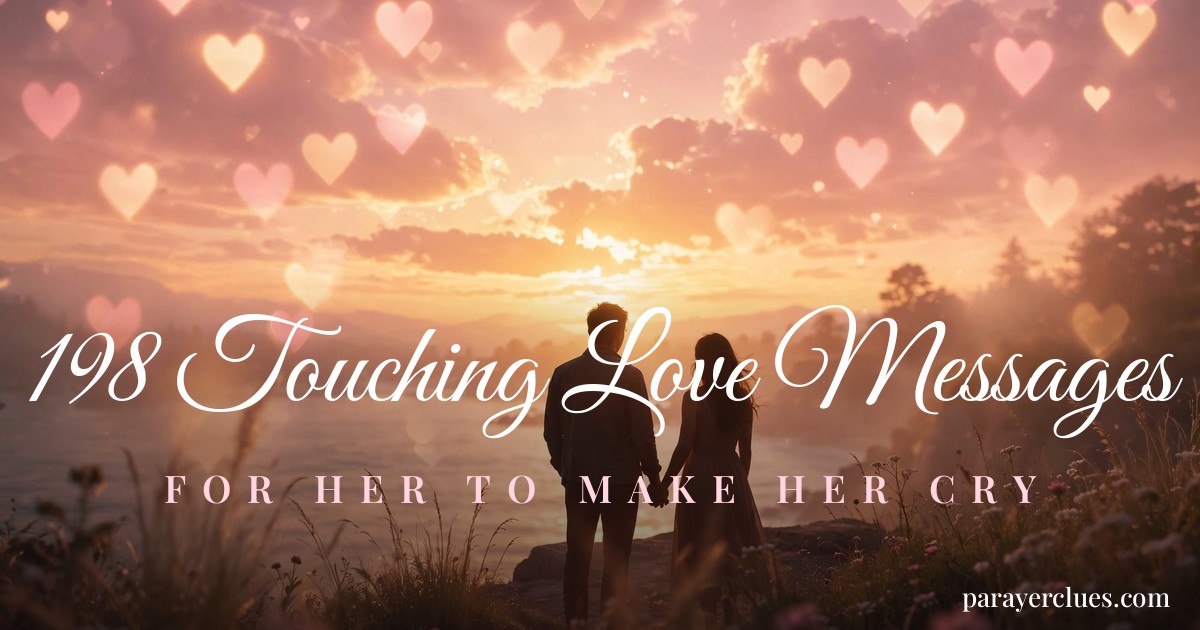 198 Touching Love Messages for Her to Make Her Cry